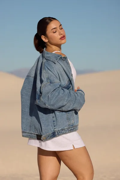 W5165 Selena Denim Jacket