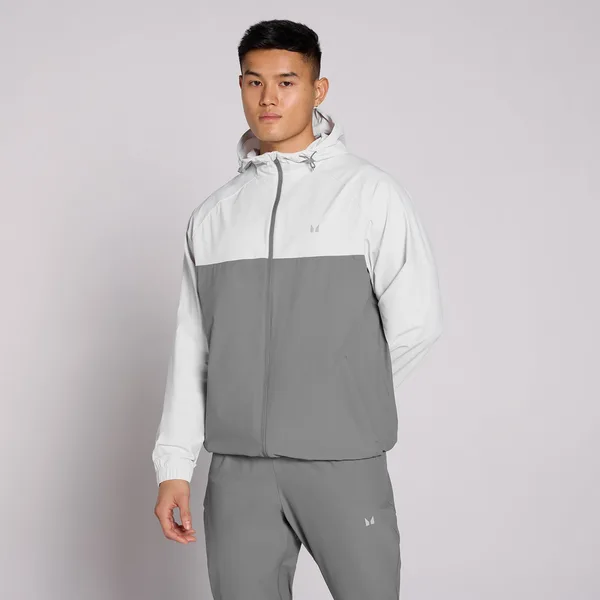 MP Heren Tempo Two Tone Jacket Lila Staalgrijs L