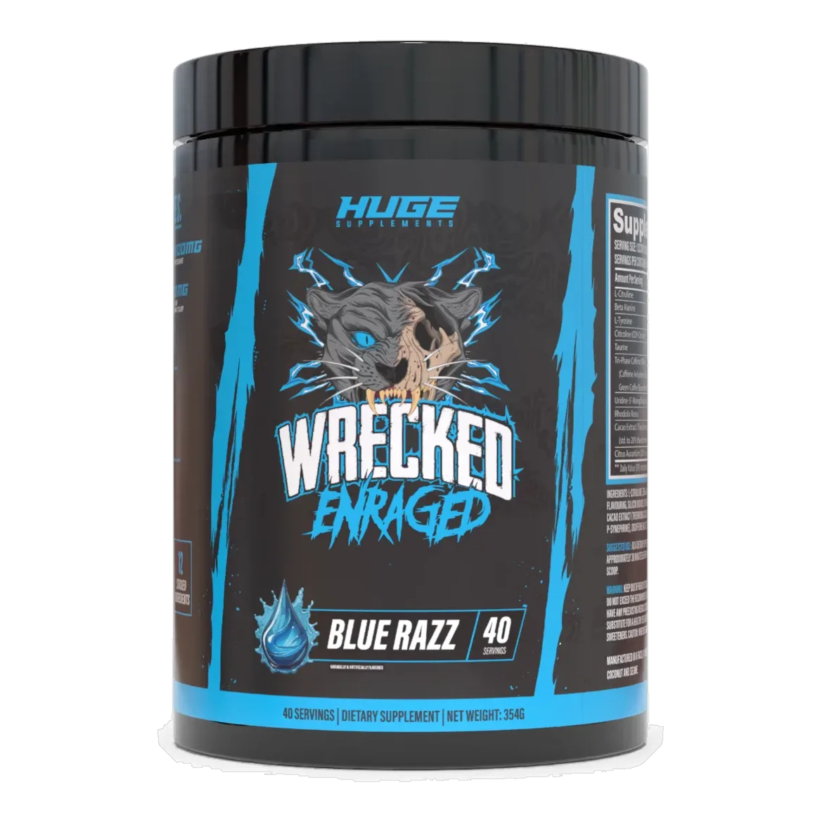 Wrecked Enraged High Stimulant Pre-Workout
