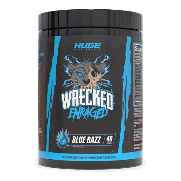 Wrecked Enraged High Stimulant Pre-Workout