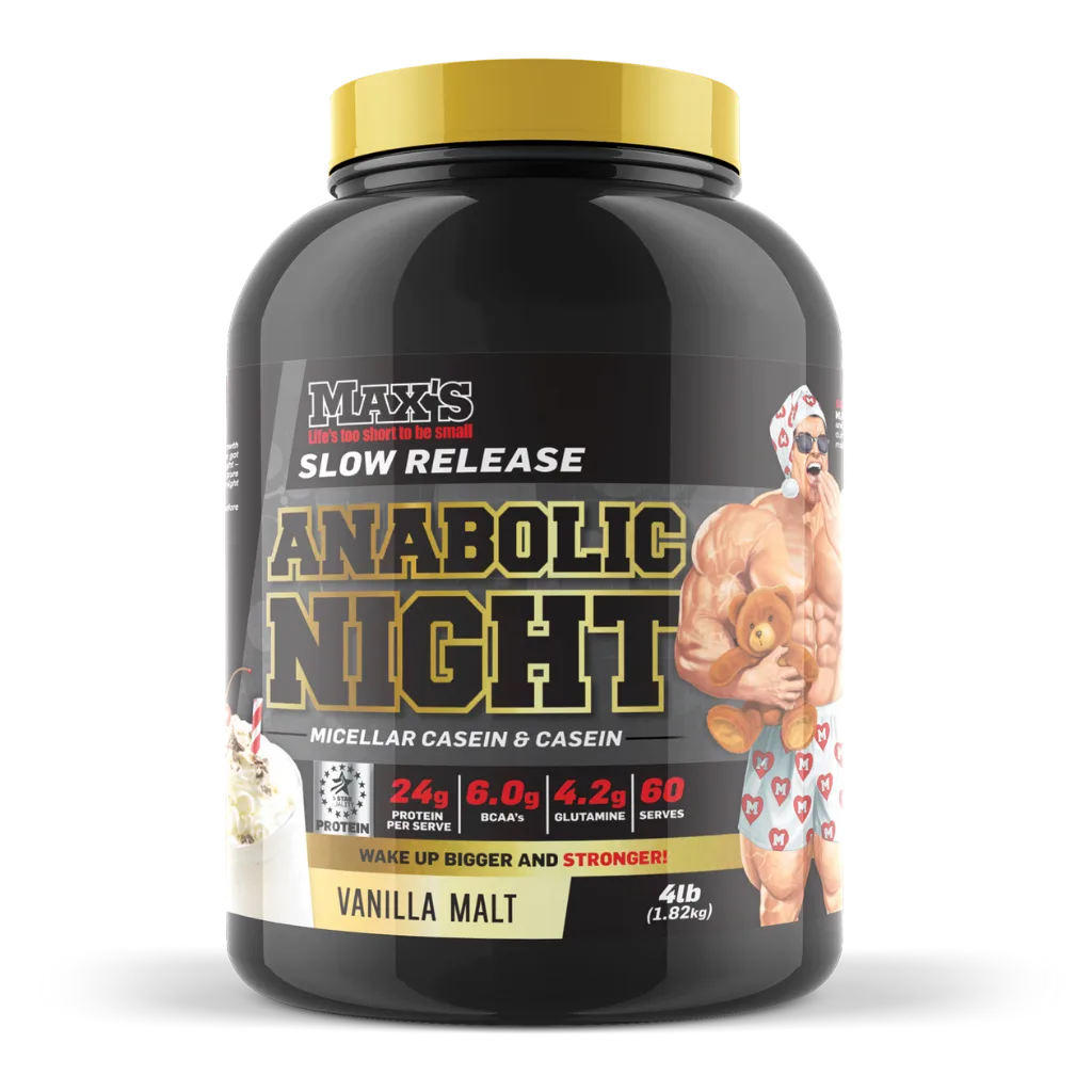 Max’s Anabolic Night Casein Protein