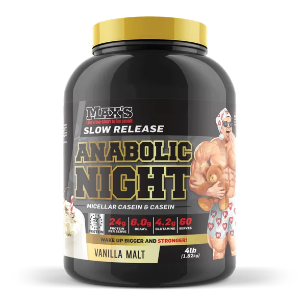 Max’s Anabolic Night Casein Protein