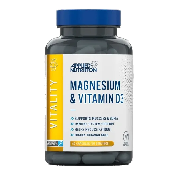 Magnesium & Vitamin D3 Capsules