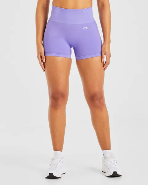 Balance V3 Seamless Shorts – Lavender Purple