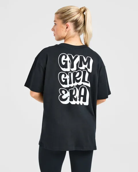 Gym Girl Era Oversized T Shirt –