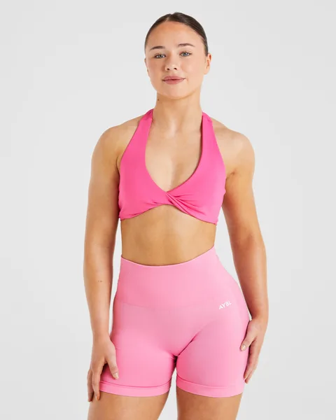 Essential Halterneck Sports Bra Warm