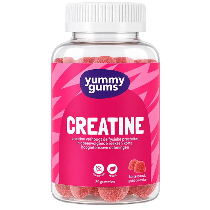 Creatina Kersensmaak – 39 gominolas