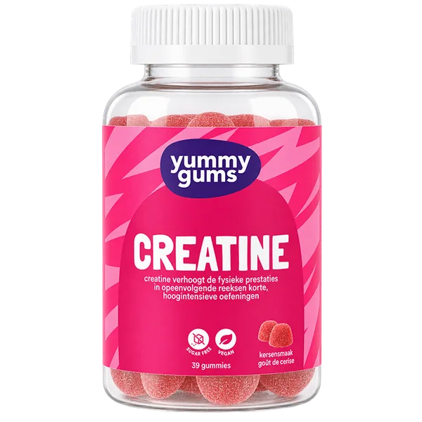 Creatina Kersensmaak – 39 gominolas