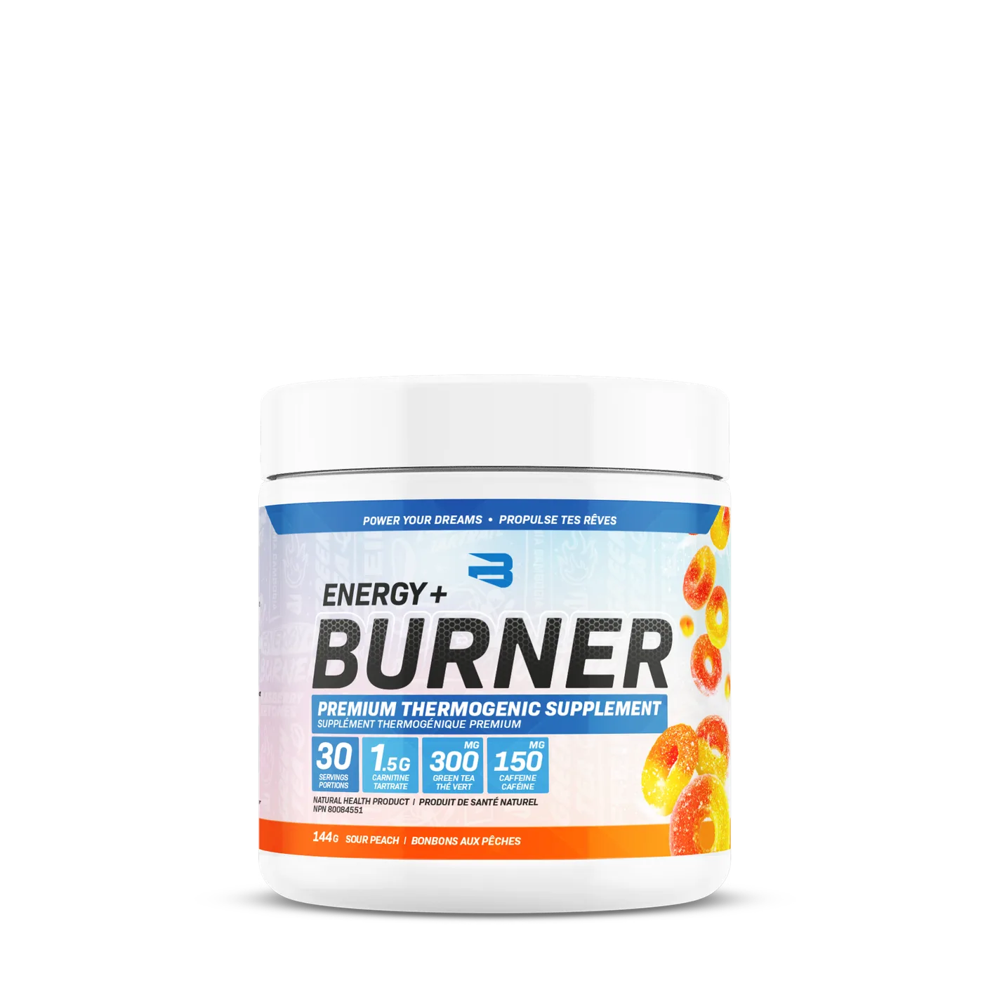 Energy + Burner Sour Peach