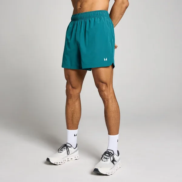 MP Heren Training 5 Geweven Short Rijk Groenblauw L