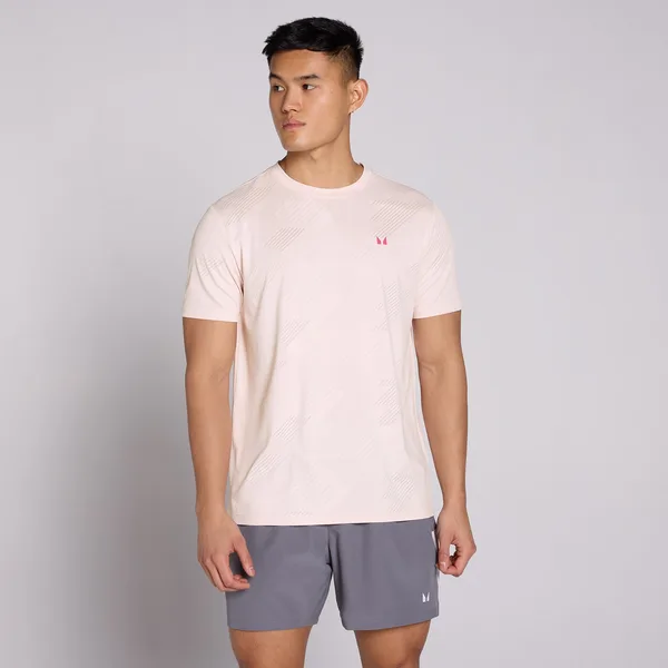 MP Heren Active Training Pillar Grafisch T-Shirt Chalk L