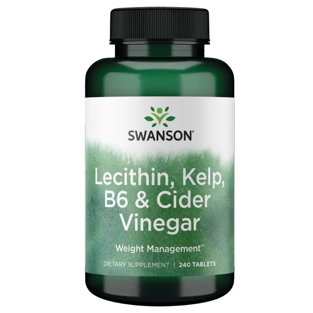 Diet Lecithin, Kelp, B-6 Vinegar