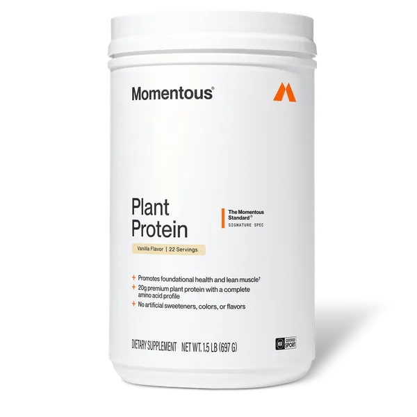 Momentous 100% Plant Protein Powder
