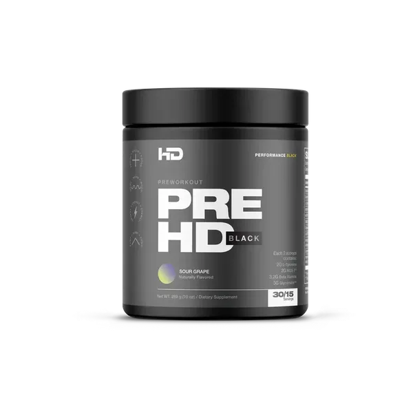 Pre-Workout Black Sour Grape