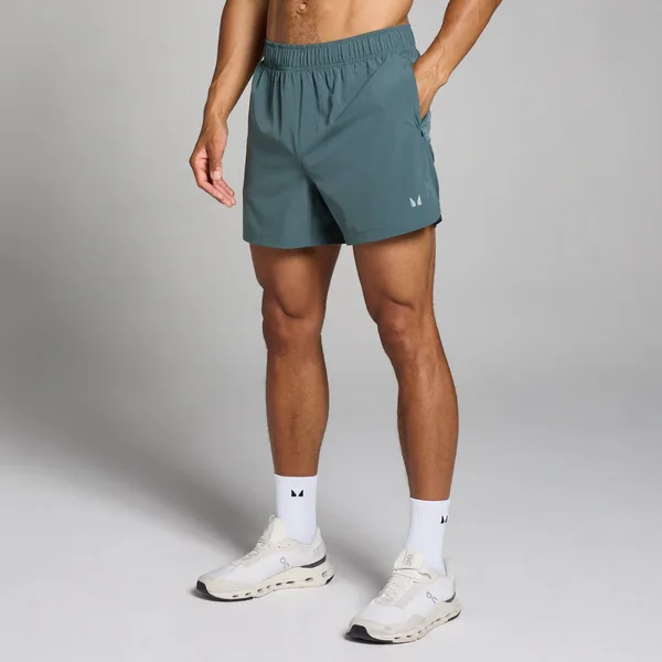MP geweven sportshort met binnenbeenlengte van 13 cm voor heren Donkerleigrijs XXXL