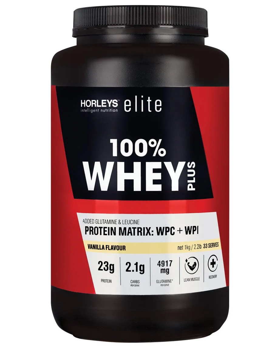 Horleys 100% Whey Plus
