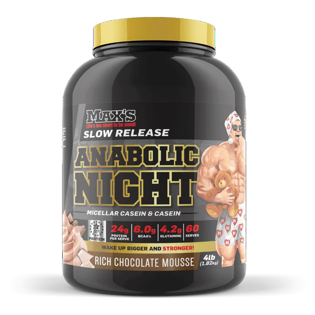 Max’s Anabolic Night Casein Protein