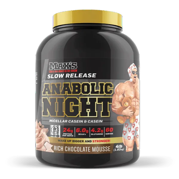 Max’s Anabolic Night Casein Protein