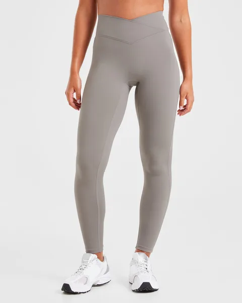 Sculpt Wrap Leggings Smoke