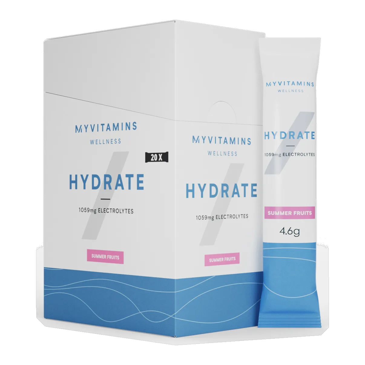 Hydrate Elektrolyt-Pulver Summer Berries