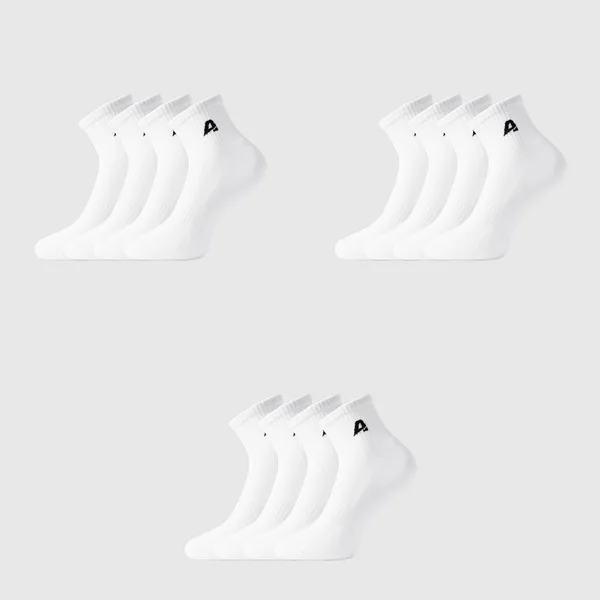 12-pack Quarter Socks