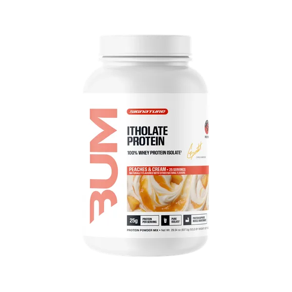 BUM Itholate Protein Whey Isolate Peaches & Cream