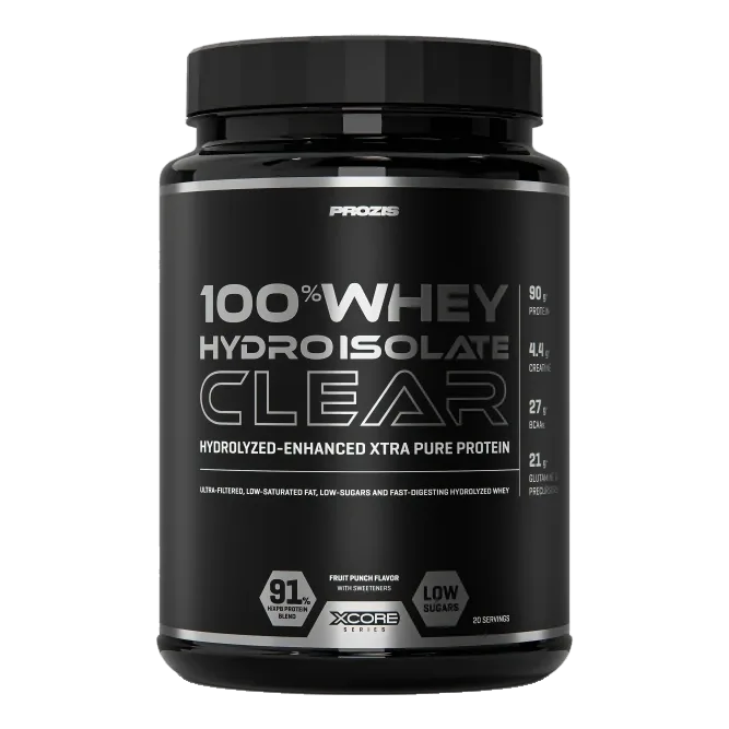100% Whey Hydro Isolate Clear
