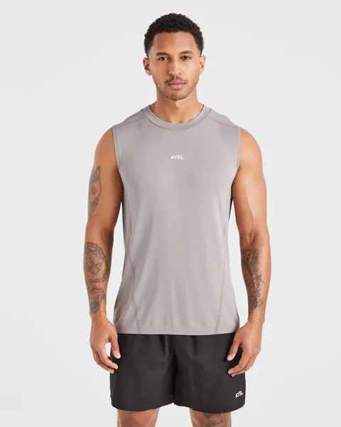 Attain Seamless Vest – Woodland Fog
