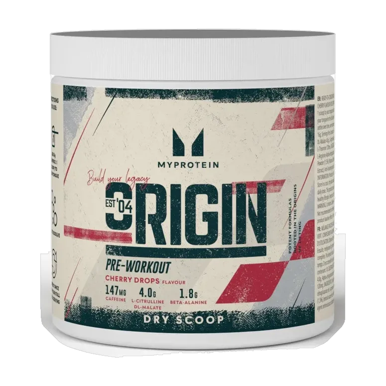 Origin Pre-Workout Dry Scoop Drops