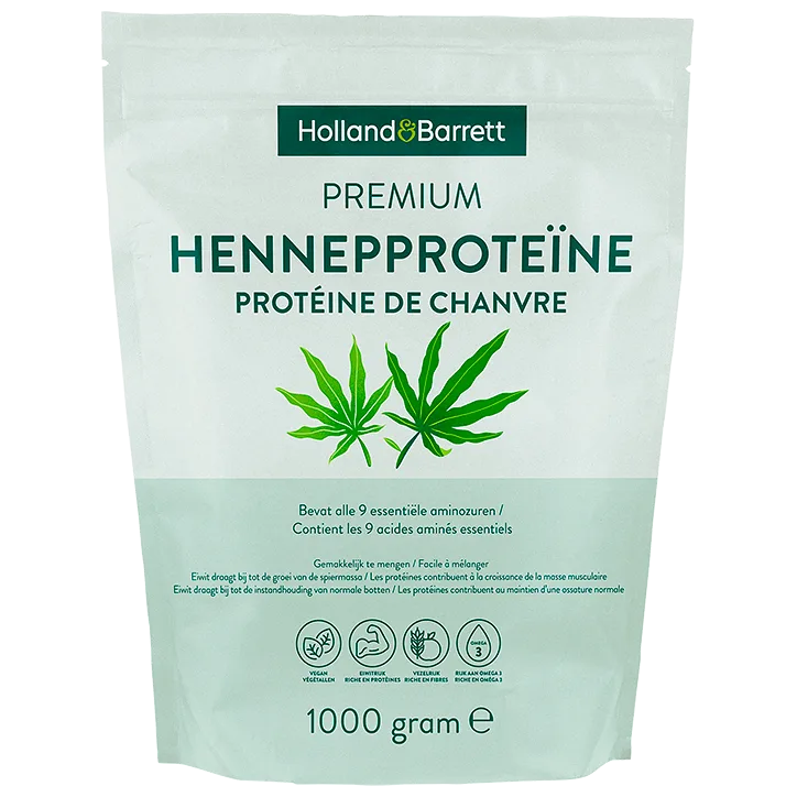 Premium Hennepproteïne Poeder