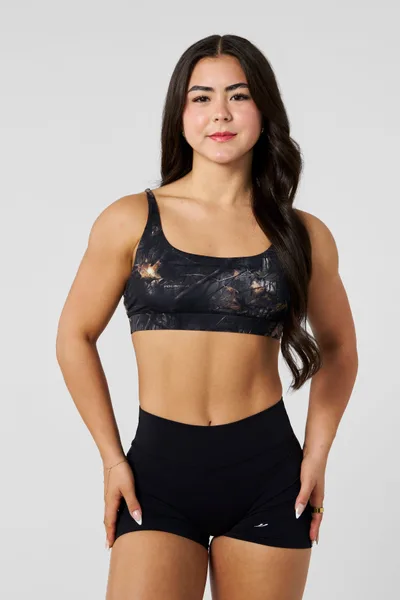 W3161 Camo Urban Sports Bra