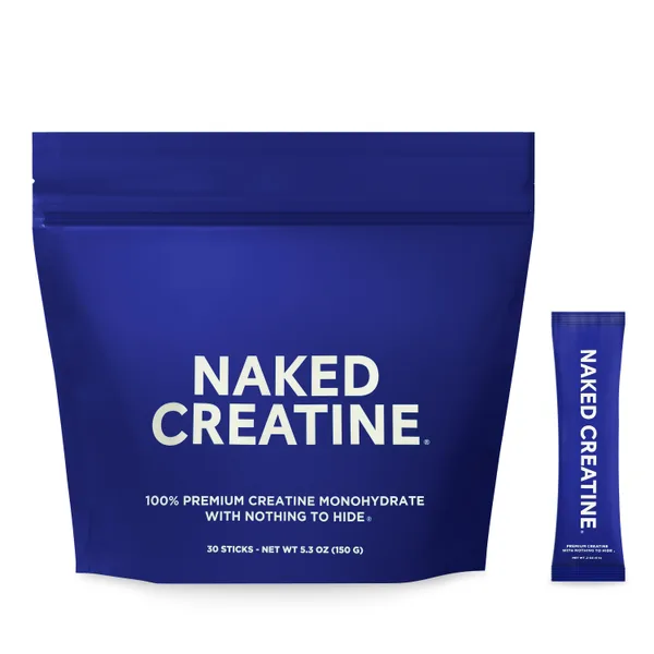 Naked Creatine Monohydrate Travel Packets