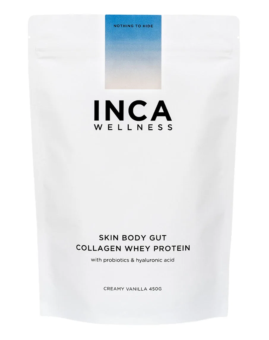 Skin Body Gut Collagen Whey Protein Isolate – Creamy