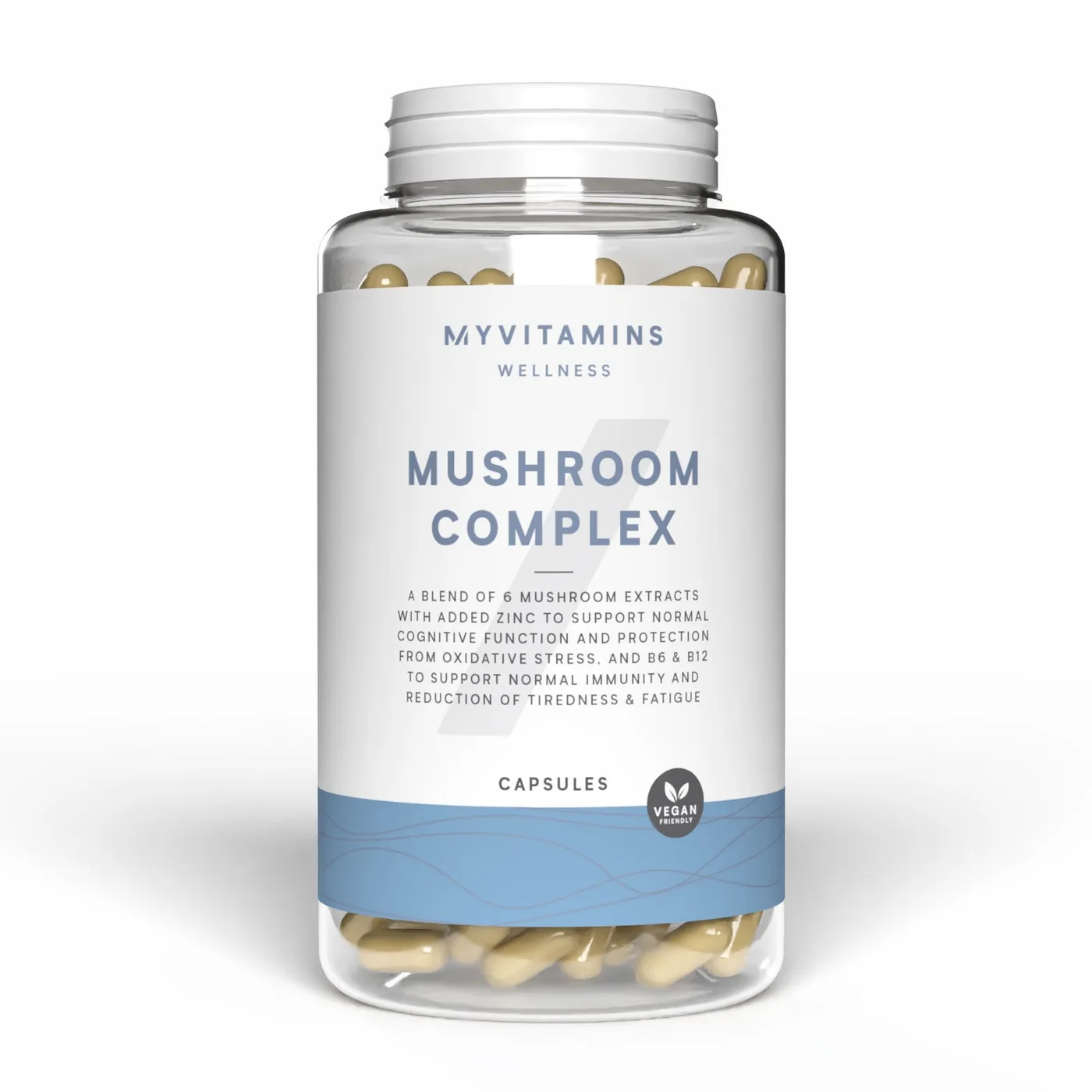 Myvitamins 6 In 1 Mushroom Complex Capsules