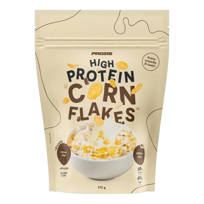 High Protein Cornflakes Choco Duo