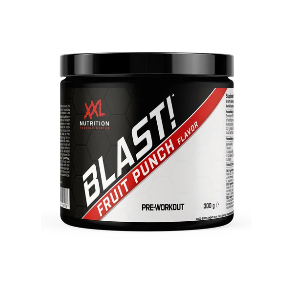 Blast! Pre-Workout Fruit Punch 30 Doseringen