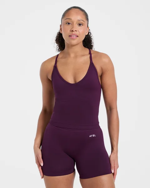 Adapt Seamless Tank Top – Midnight Plum