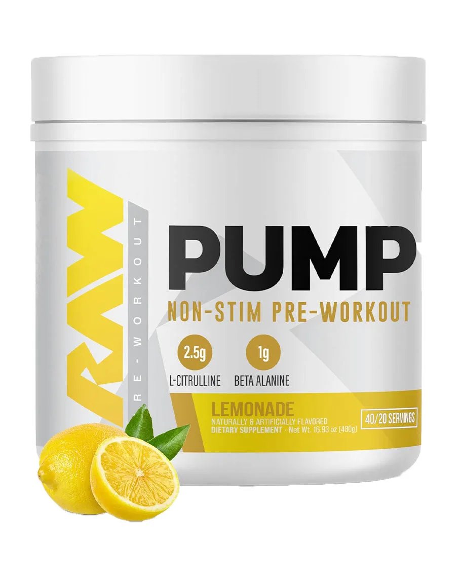 Pump (Non-Stim) Lemonade 40 Serves