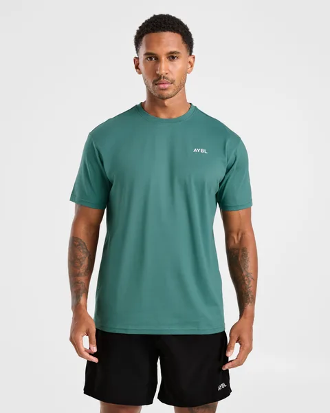 Essential T Shirt Vintage Teal