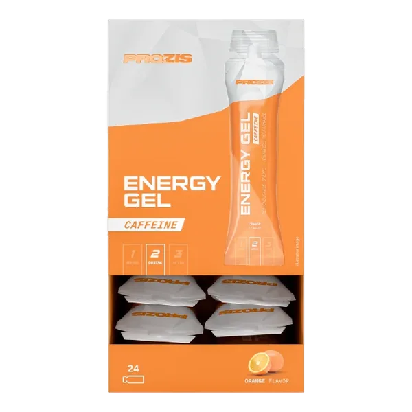 Energy Gel + Koffein Orange 24x50g