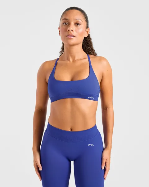 Enhance Seamless Sports Bra Cobalt