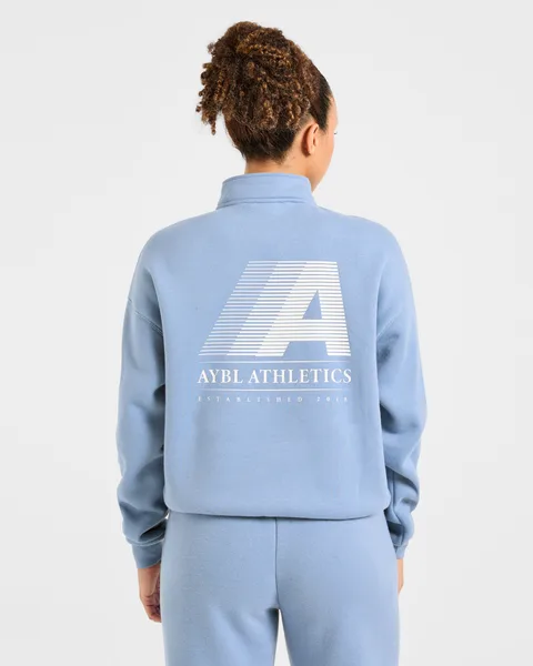 Retro Athletics Oversized 1/4 Zip Pullover – Vintage