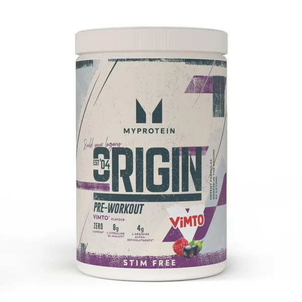 Origin Pump Pre-Workout Vimto