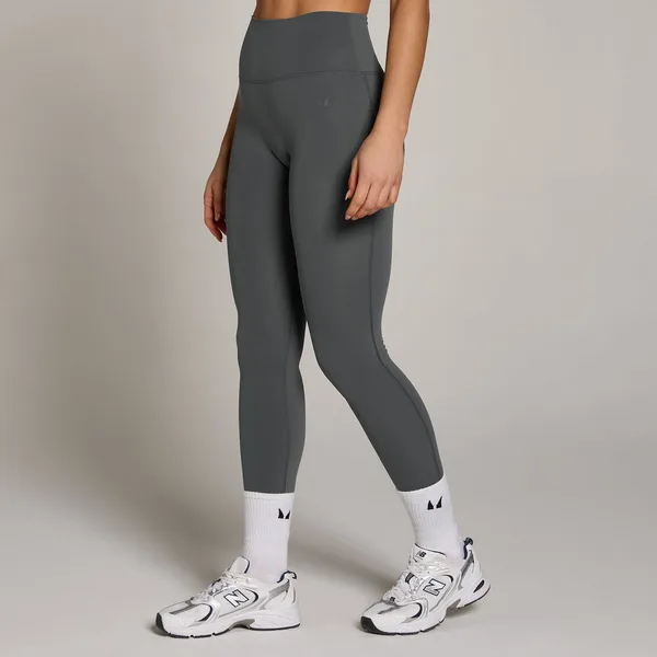 MP Dames Tempo Hoge Taille Legging Donkergrijs L