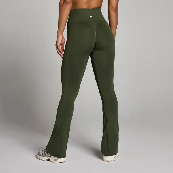 MP Dames Tempo Naadloze Wijde Legging Bosgroen XL