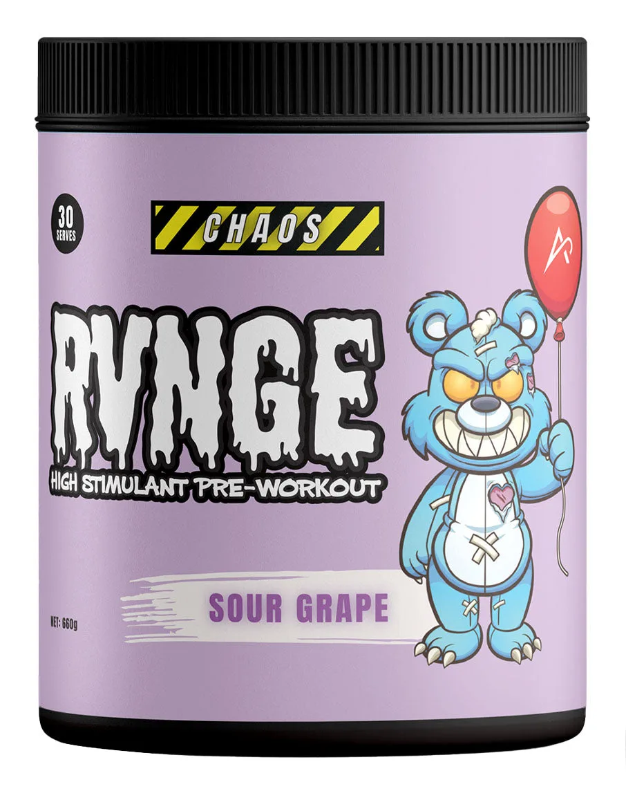 Rvnge High Stim Pre-Workout Sour Grape