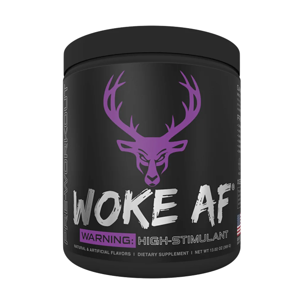 Woke AF Pre-Workout Powder – Grape Gainz