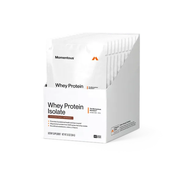 Whey Protein Isolate 10-Travel Packs
