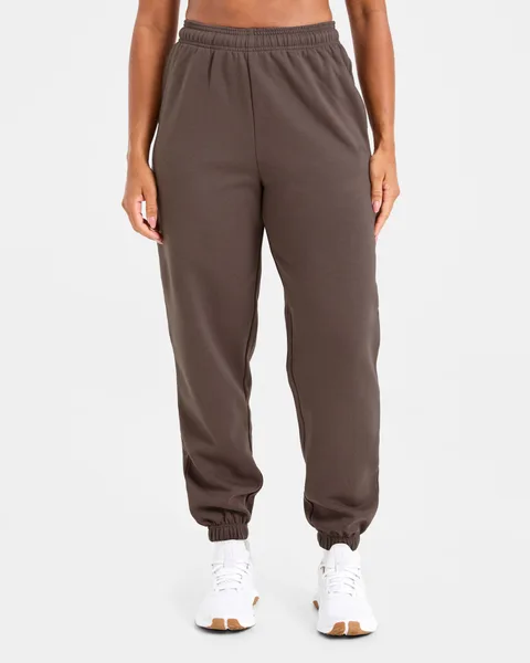Lifestyle Oversized Joggers – Umber