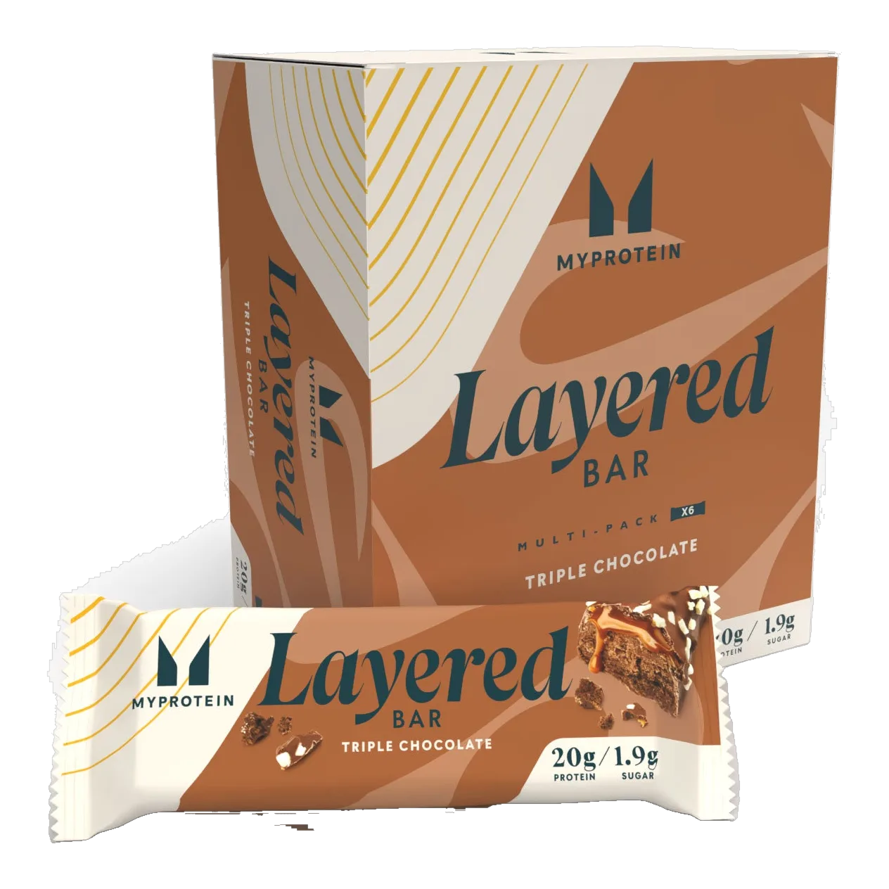 Layered Protein Bar Triple